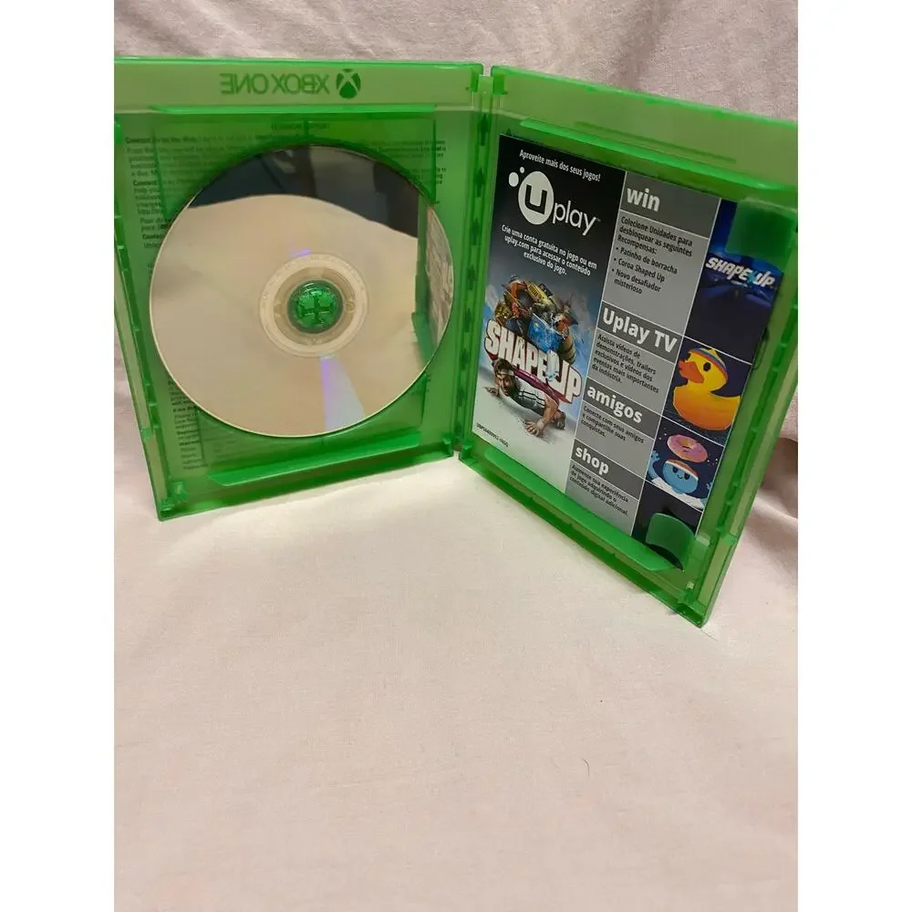 Shape Up (Microsoft Xbox One, 2014) Disc and Case (w/ insert)